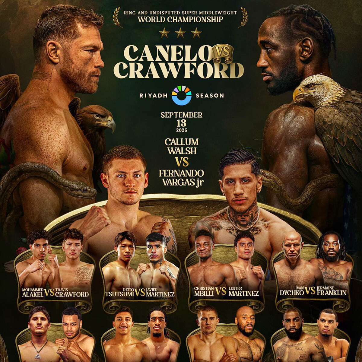 観戦記】カネロ・アルバレスvsテレンス・クロフォード！全世界が注目