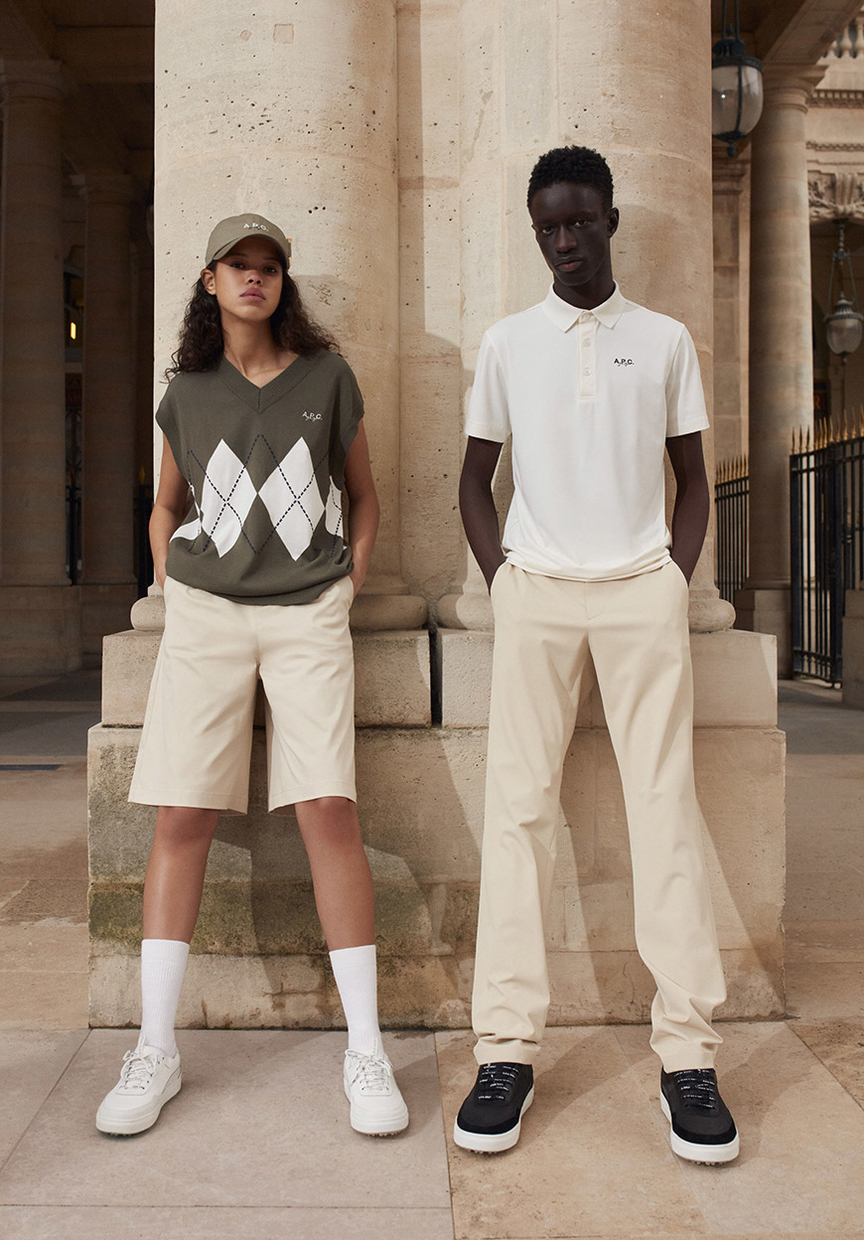 A.P.C.からゴルフライン「A.P.C.GOLF」が9月に日本初上陸 - BRUDER