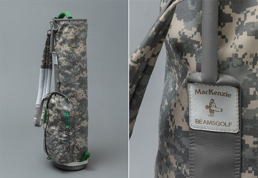 ゴルフ初めはバッグで差を BEAMS GOLFがデジタル迷彩コレクションを