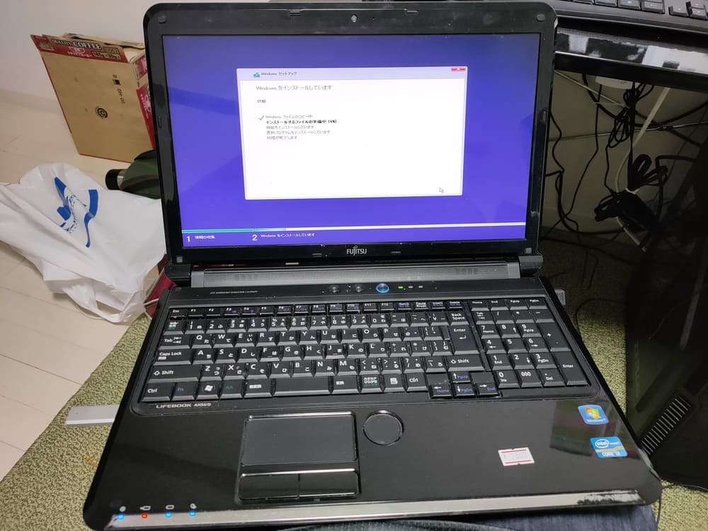 ジャンクのノートPC買いました - いくつになっても知りたがり