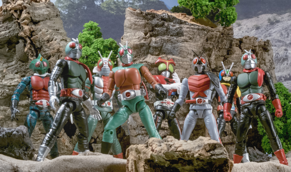 SHODO仮面ライダーVS6発売！目指せ、昭和ライダーコンプリート