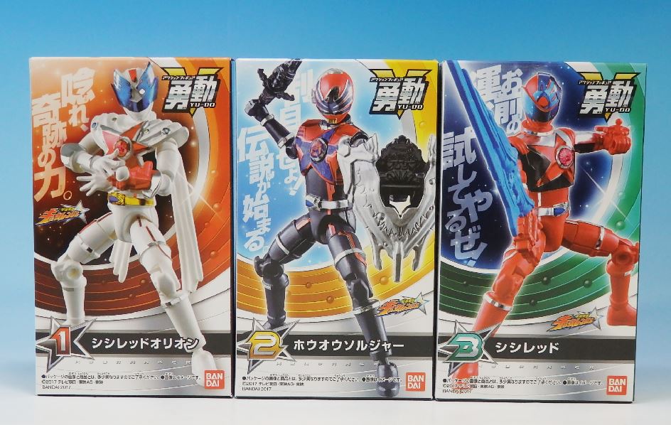 発売直前！スーパー戦隊の可動フィギュア「勇動」レビュー
