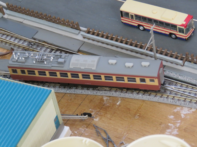 KATO 動力車追加分／減磁板設置（コアレスモーター対策：485系