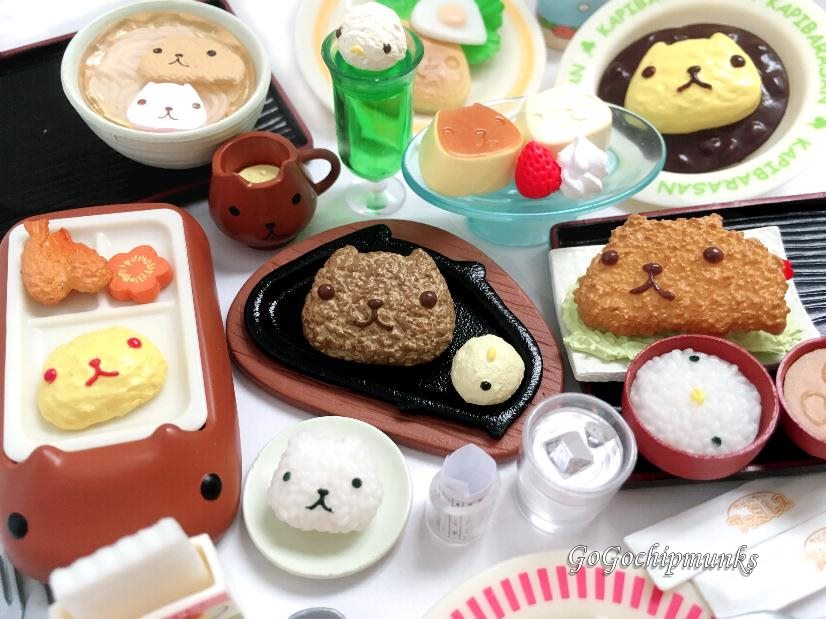 リーメント☆カピバラさんファミレス・トンカツに顔を描こう - ハグル