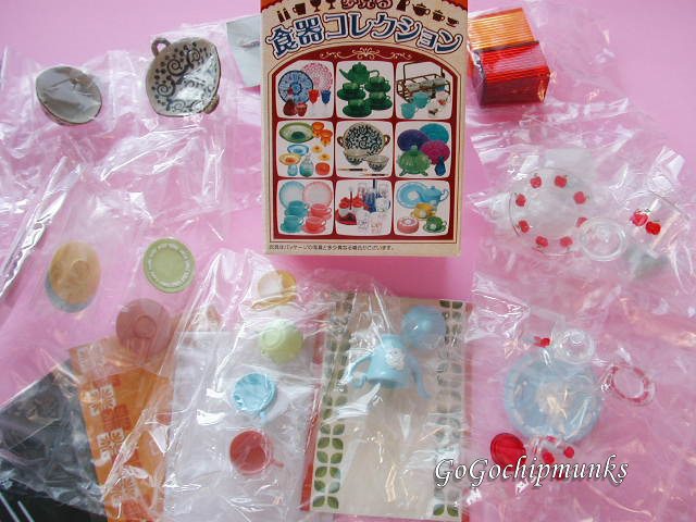 リーメント☆夢見る食器コレクション【ドールサイズの食器がいっぱい