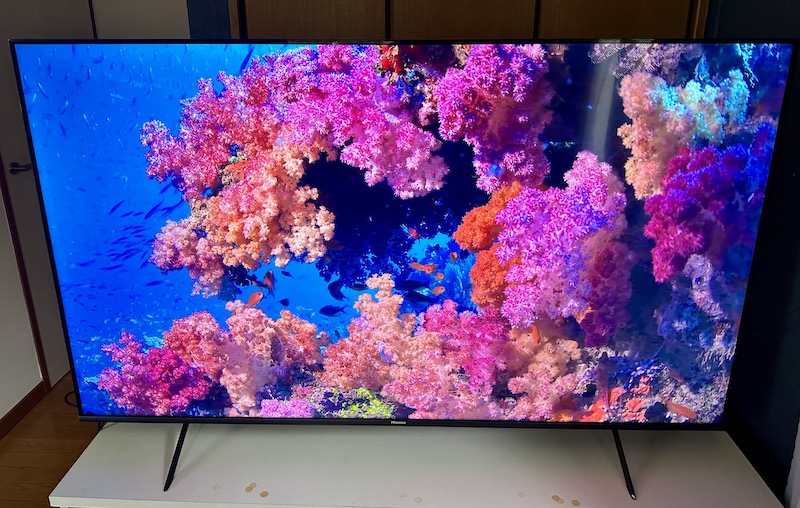 ハイセンス Hisense 65インチの120hzテレビ買った話 65E7H - おんがく