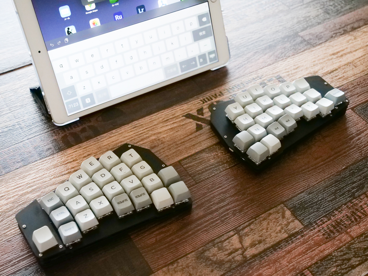 分割キーボードを完全無線化した話 - よくある備忘録的なにか