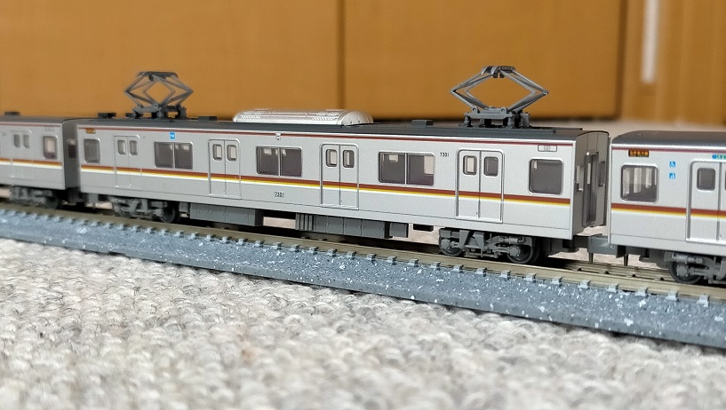 鉄道117 【東京メトロ7000系】鉄道コレクション 7101F入線