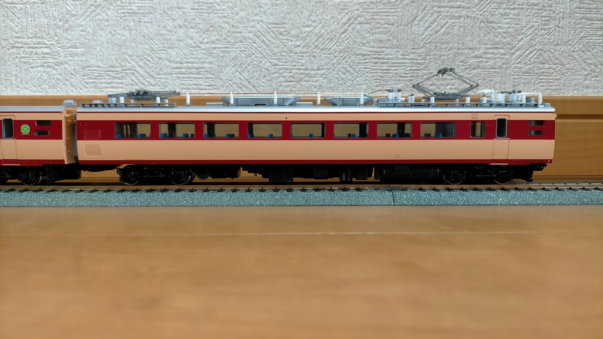 鉄道205 【485系初期型】車両をじっくり見てみる Tomix