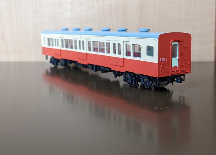 国鉄30系気動車】HOゲージのキハ35を入手、トラムウェイ製品です