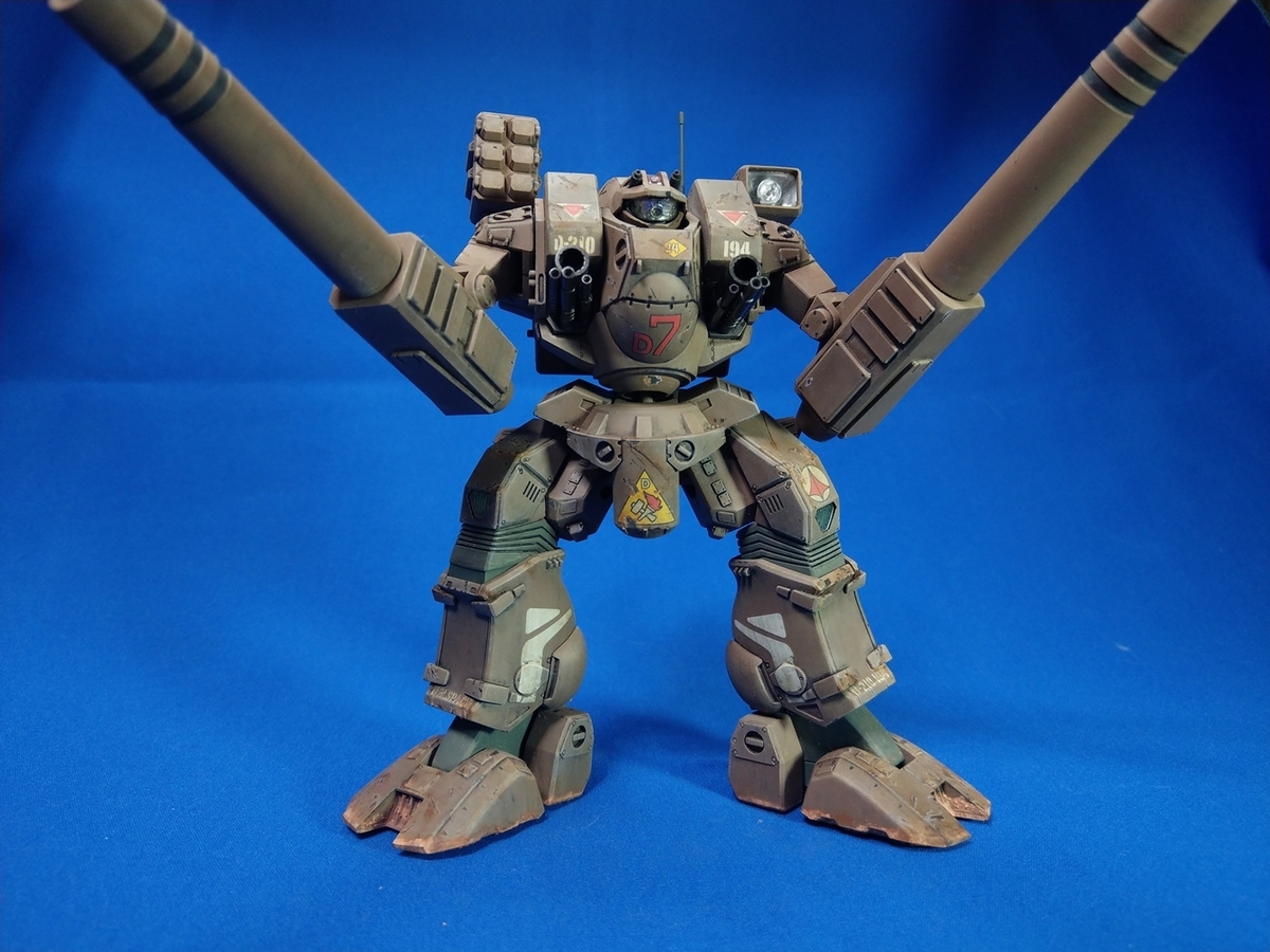 1/72 WAVE デストロイドトマホーク制作完成 Destroid Tomahawk