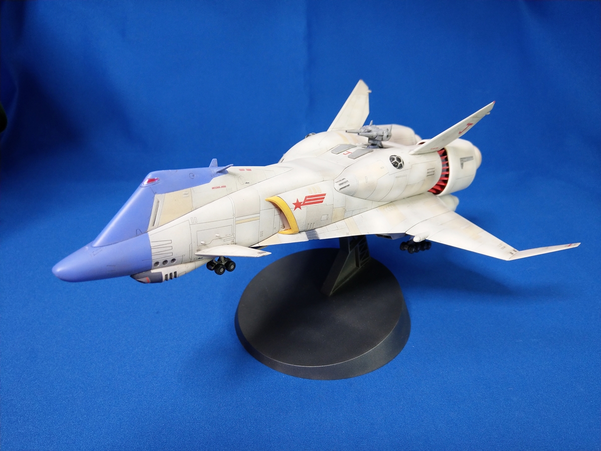 ハセガワ 1/400 クラッシャージョウ ミネルバ Minerva painting and