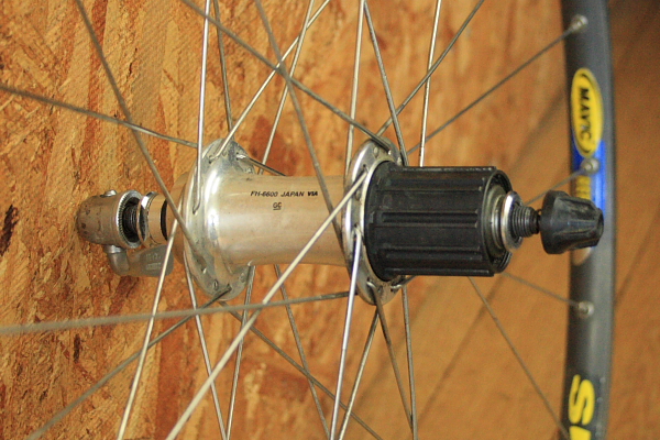 Mavic Reflex 32h 11s FH-5800 前後チューブラー