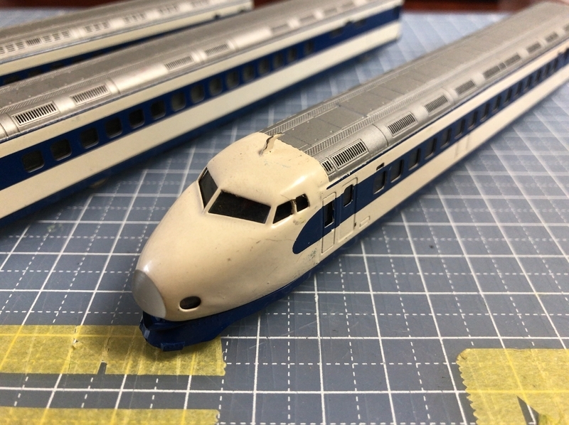 □ジャンク整備□エンドウ Nゲージ 0系新幹線 その1 - 「大体」で
