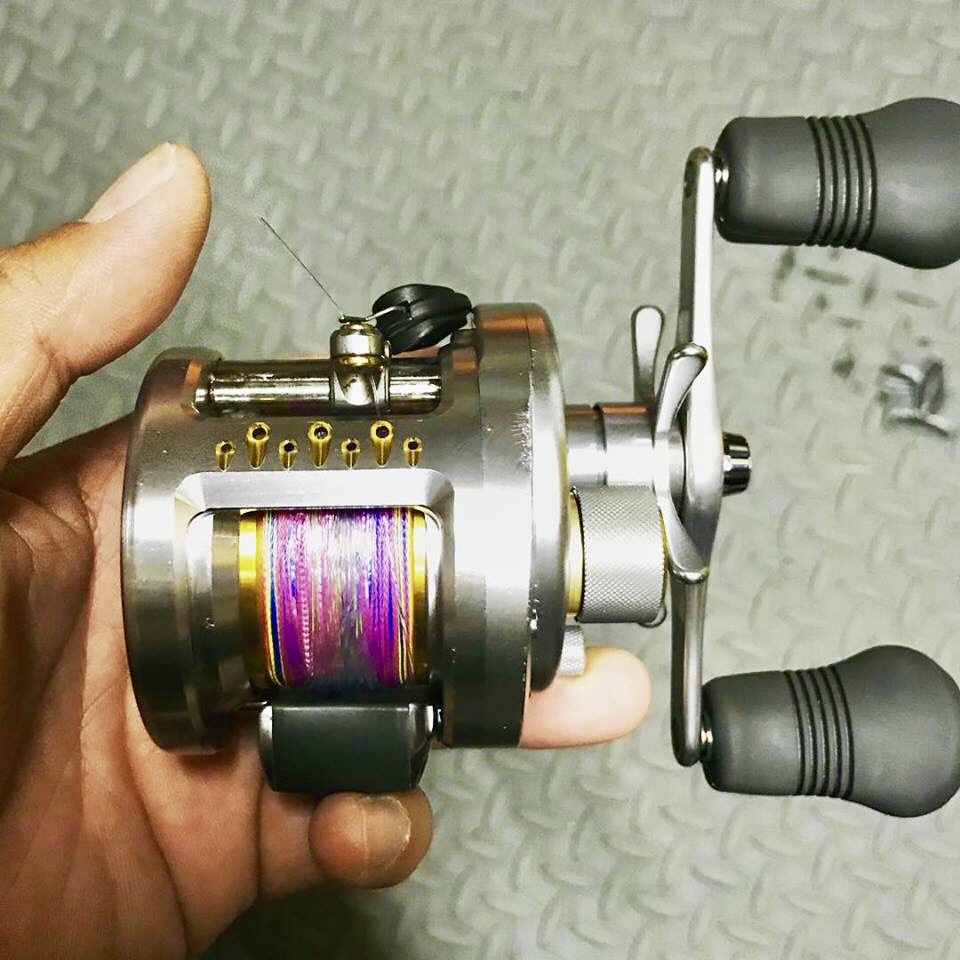 キャスティングも出来るよ！ シマノ オシア コンクエスト 200 タイプJ