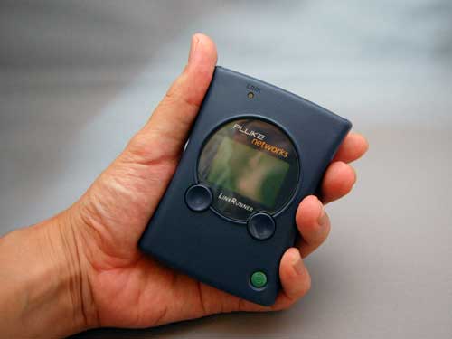 ネットワーク担当には必需品：FLUKE networks社のLinkRunner - 播磨の山々