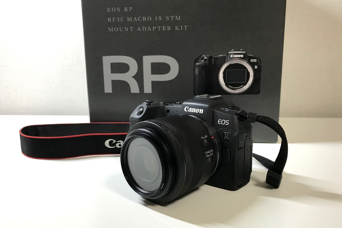 フルサイズミラーレス『Canon EOS RP』を購入！初めてカメラを買う時に