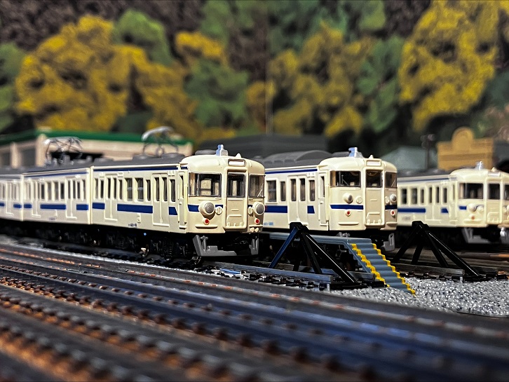 国鉄 421系 九州色 Bトレインショーティー - 京阪神急行B支線