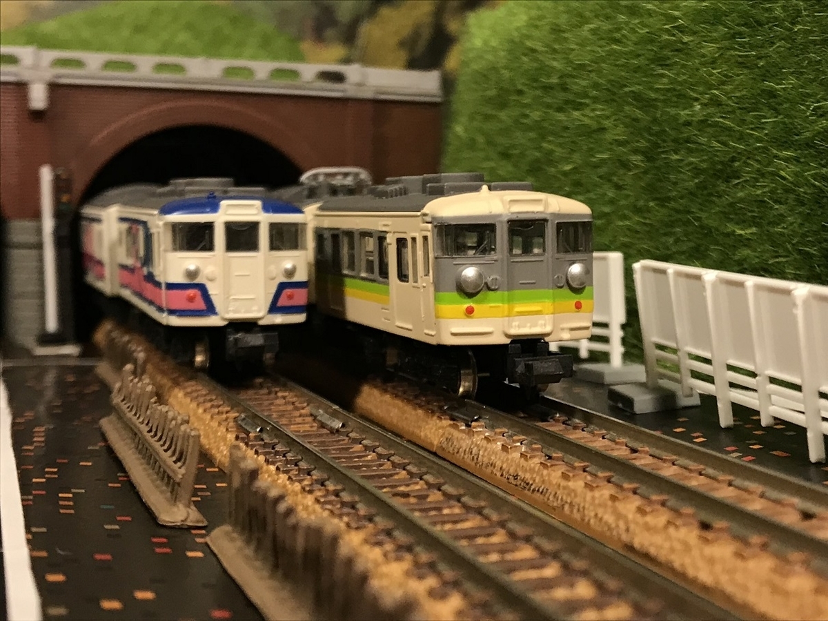 JR東日本 165系 新ムーンライト色 Bトレインショーティー