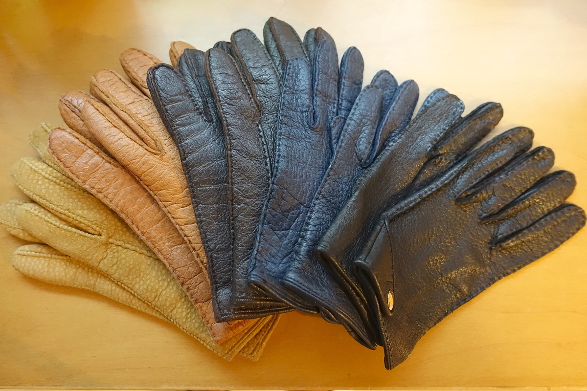 ペッカリー グローブ 比較インプレ『GANTIER CAUSSE』『DENTS』『SOLI