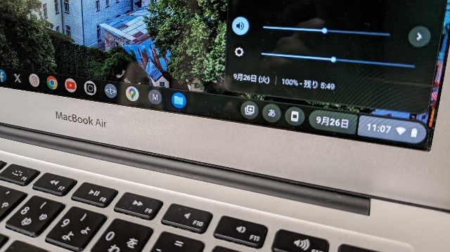 MacBook Air 2015 を ChromeOS Flex で復活できた - expwakui's act