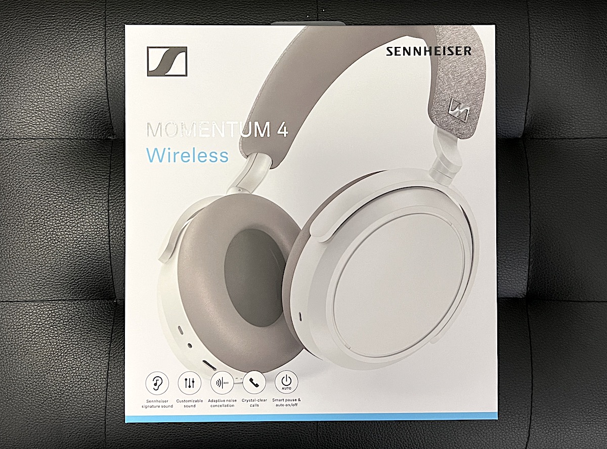 ゼンハイザー「MOMENTUM 4 Wireless」レビュー①〜スタイリング、ペア