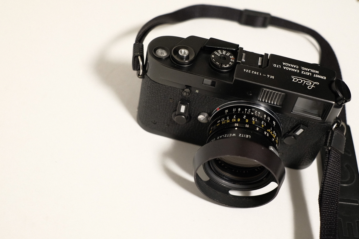 Masterpieceがやってきた！Leica M4 - 珈琲とスナップと