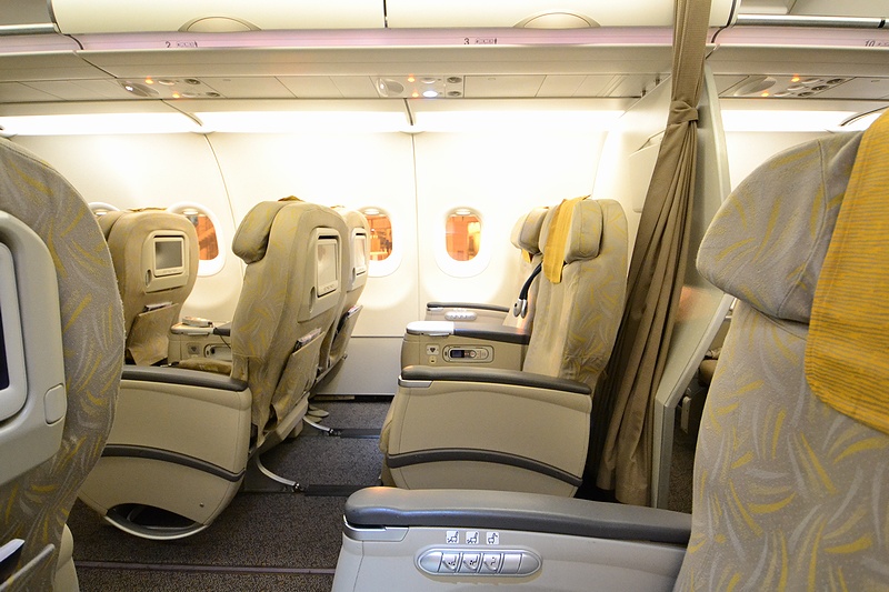 アシアナ航空A321ビジネスクラス搭乗記【ちょっと不満が残った名古屋