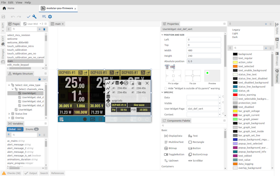 EEZ Studio: a free, open source, cross-platform visual tool for
