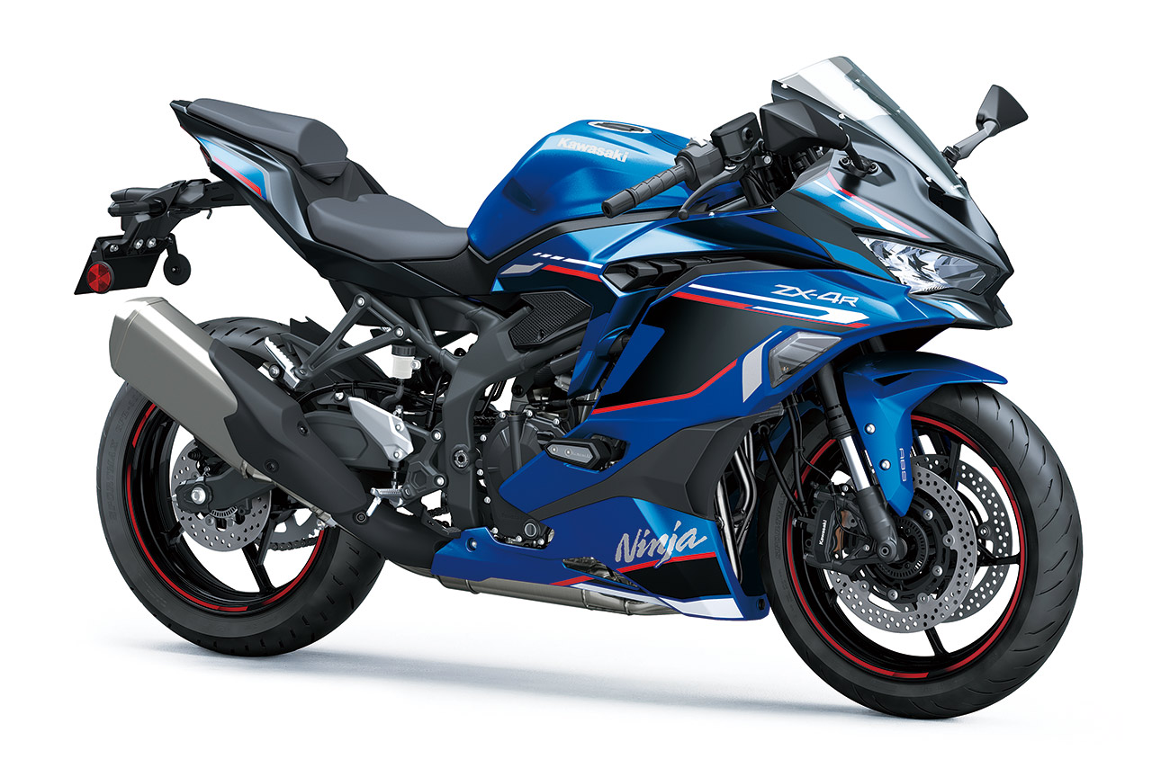 カワサキ、400cc4気筒スーパースポーツ『Ninja ZX-4R SE』を7月15日