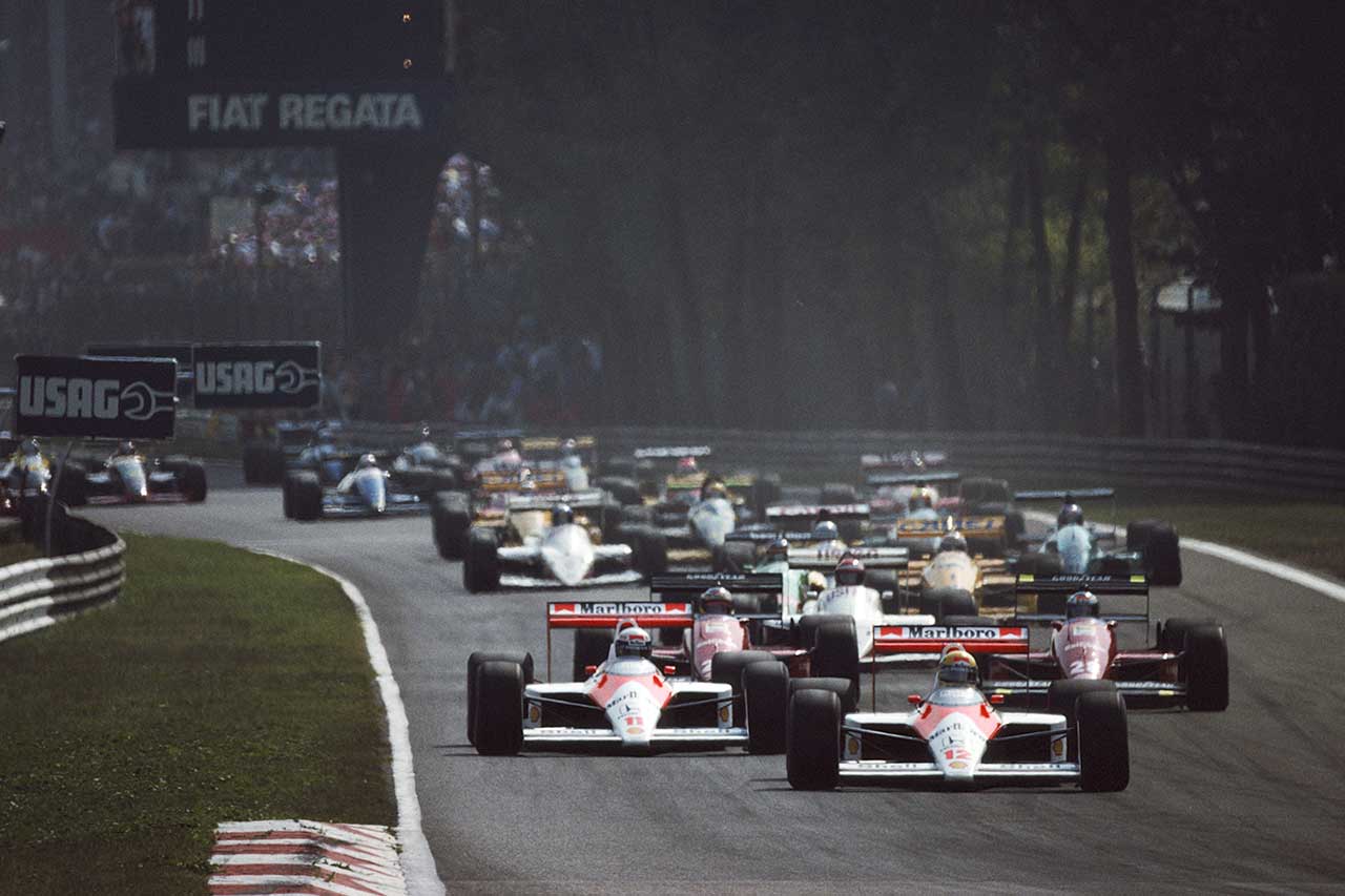 アイルトン・セナ／アラン・プロスト（マクラーレン・ホンダ