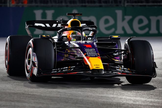 レッドブル＆HRC密着：41年ぶりのラスベガス。初日は「かなり滑り