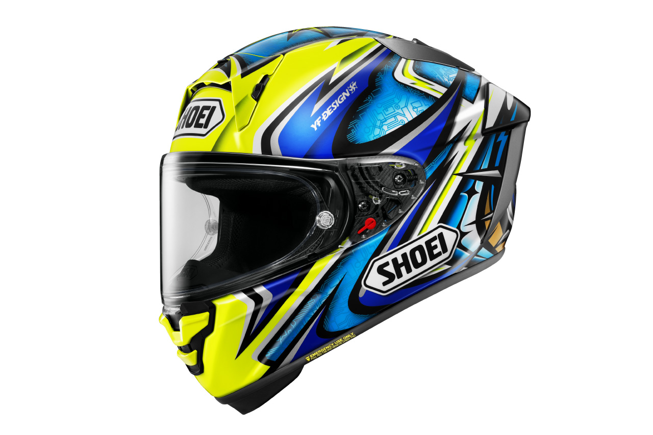 ショウエイの加藤大治郎レプリカヘルメットが『X-Fifteen』で復活。2色