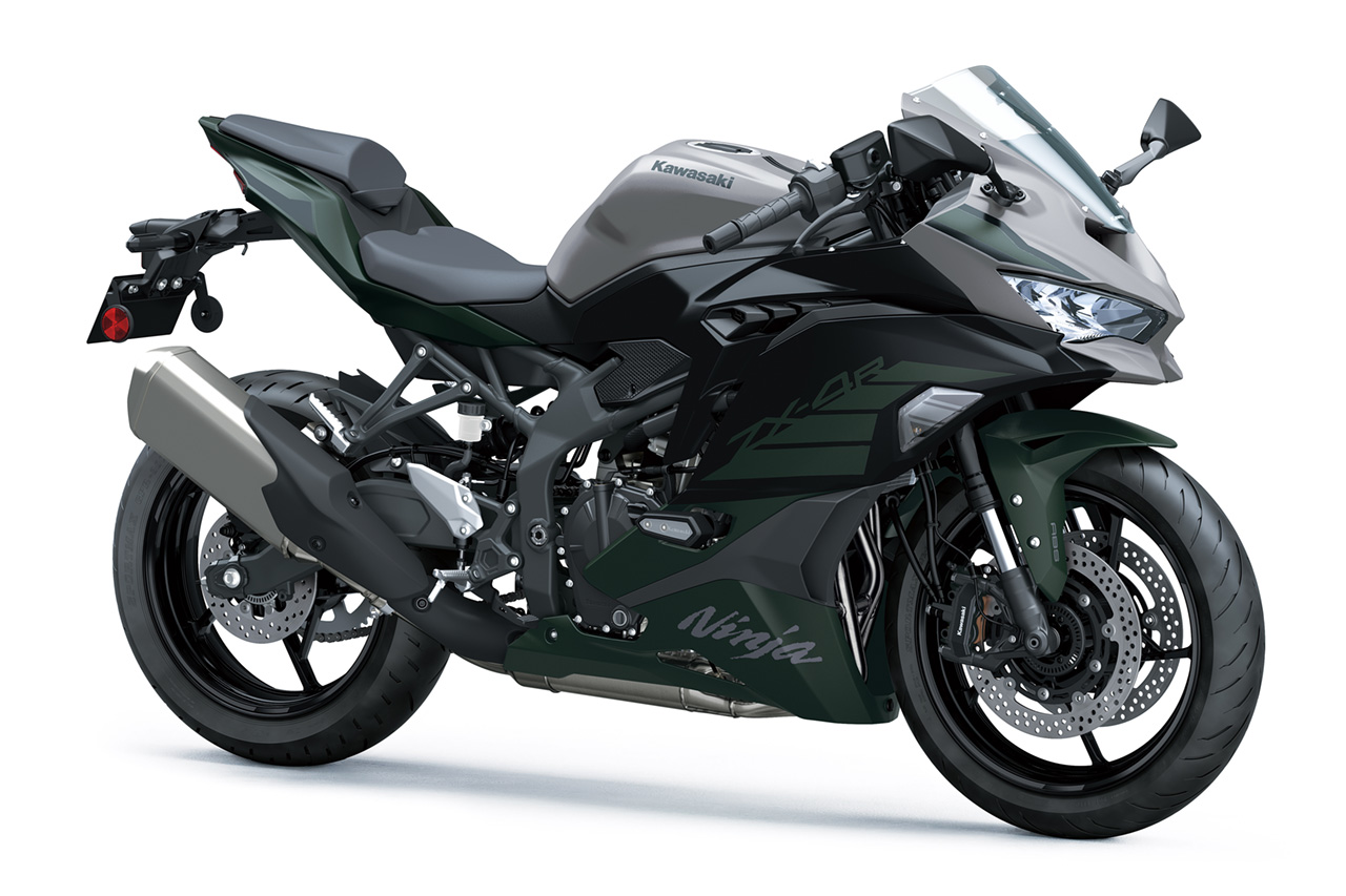 カワサキ、『Ninja ZX-4R SE／ZX-4RR KRT EDITION』のカラーと