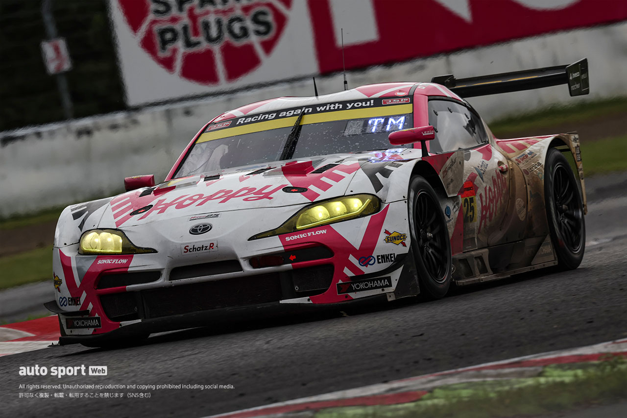 GT300マシンフォーカス】炎から再生した不死鳥HOPPYスープラ。新造リヤ