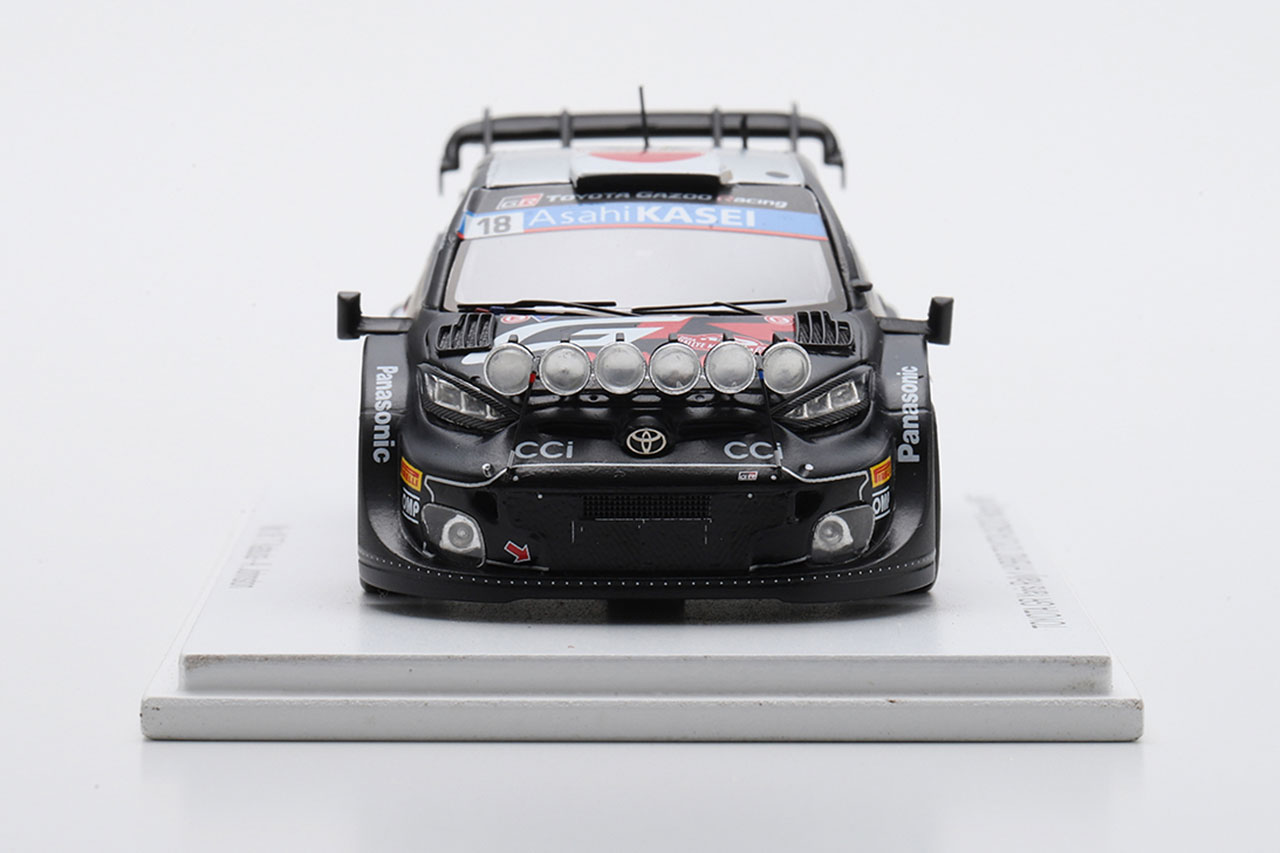 ラリージャパンに向けて勝田貴元のナイトラリー仕様モデルカーが登場