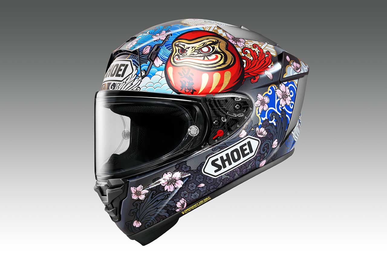 ショウエイ、『X-Fifteen』にマルク・マルケスの2024MotoGP日本GP