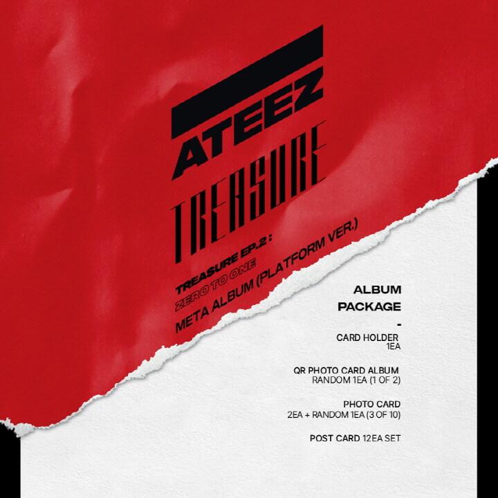 ATEEZ - TREASURE EP.2 : ZERO TO ONE [META ALBUM] (PLATFORM VER