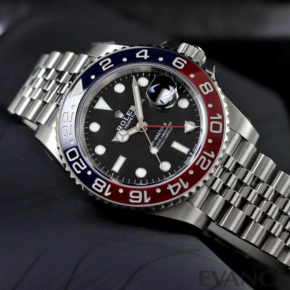 ロレックス / ROLEX GMTマスター GMTマスターII<保護シール付