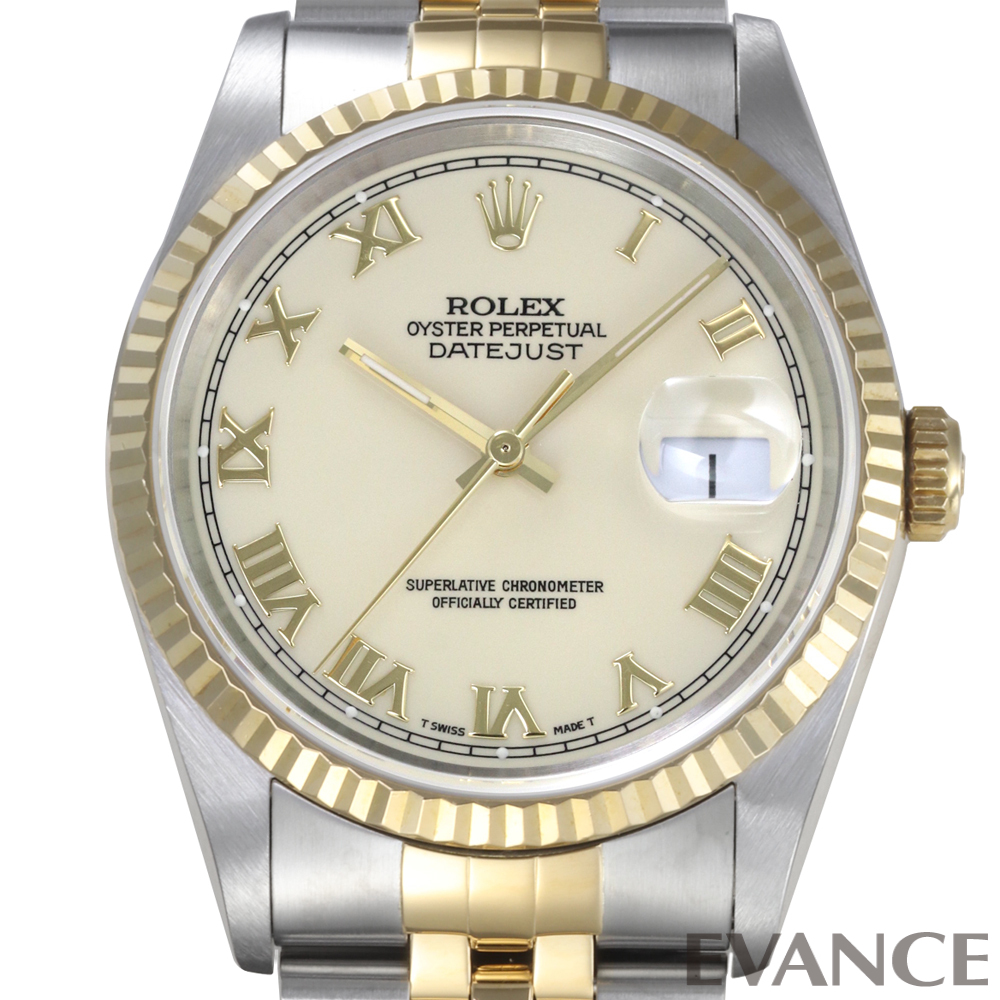 ロレックス / ROLEX デイトジャスト デイトジャスト YGコンビ 16233