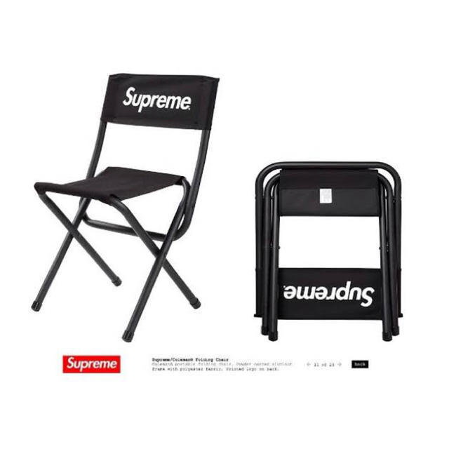 Supreme COLEMAN FOLDING CHAIR シュプリーム コールマン チェア