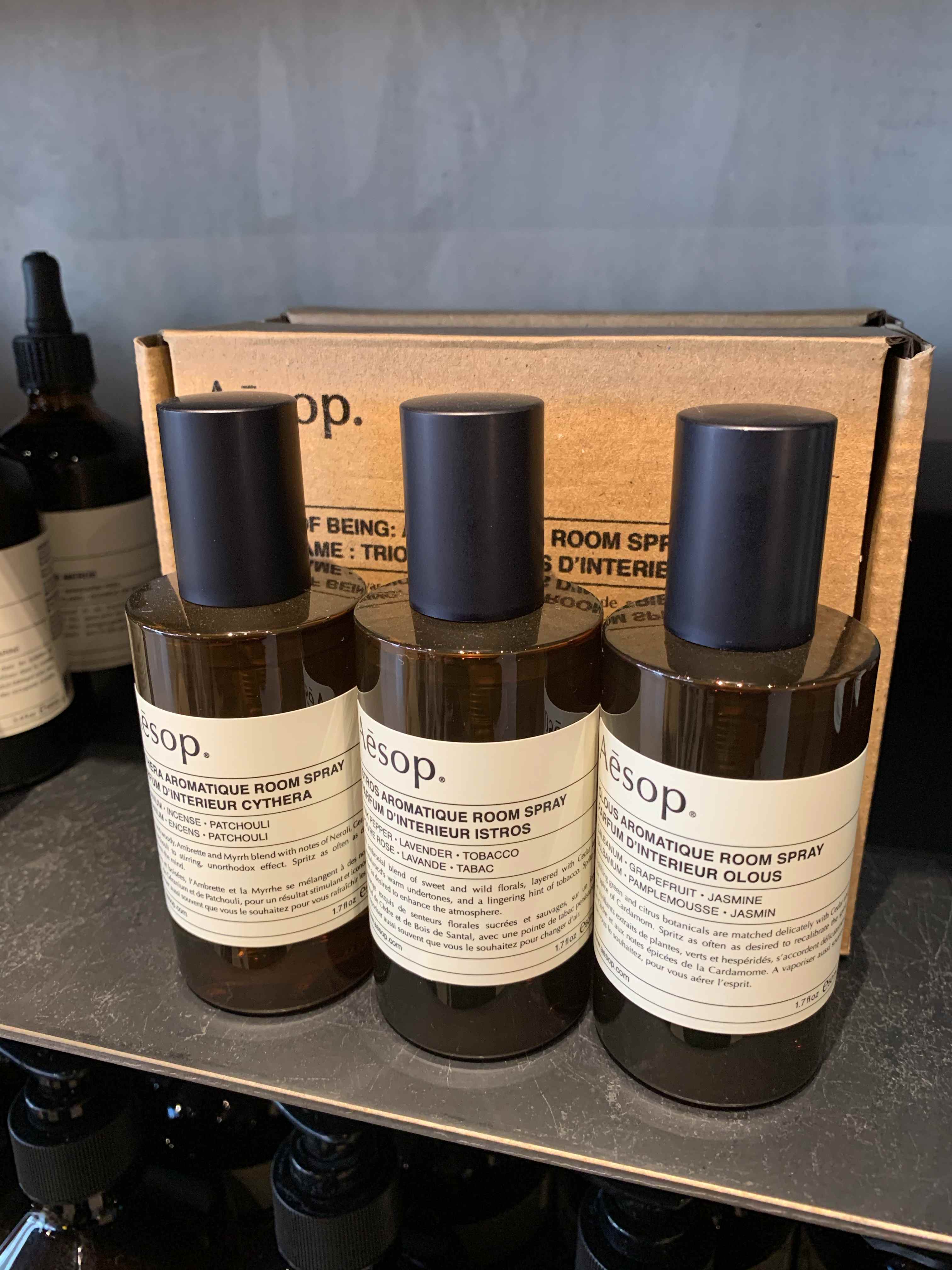 日本完売】Aesopルームスプレートリオ イソップ (AESOP/ルーム