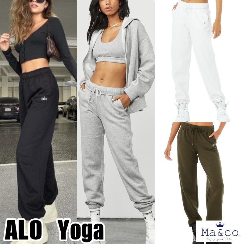 海外セレブ愛用◇ALO Yoga◇スウェットパンツ (ALO Yoga/フィットネス