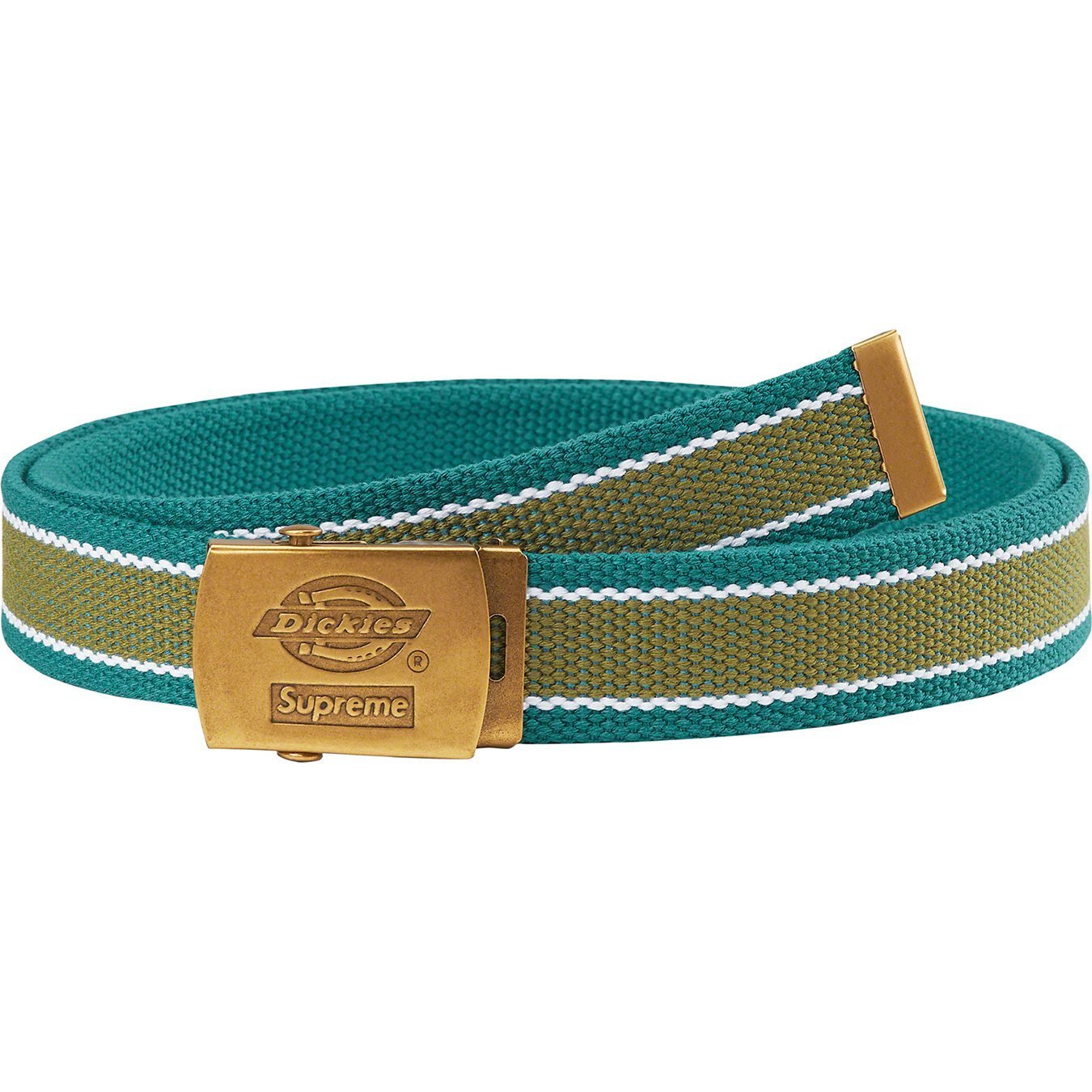 22SS Week7 Supreme Dickies Stripe Webbing Belt ベルト (Supreme