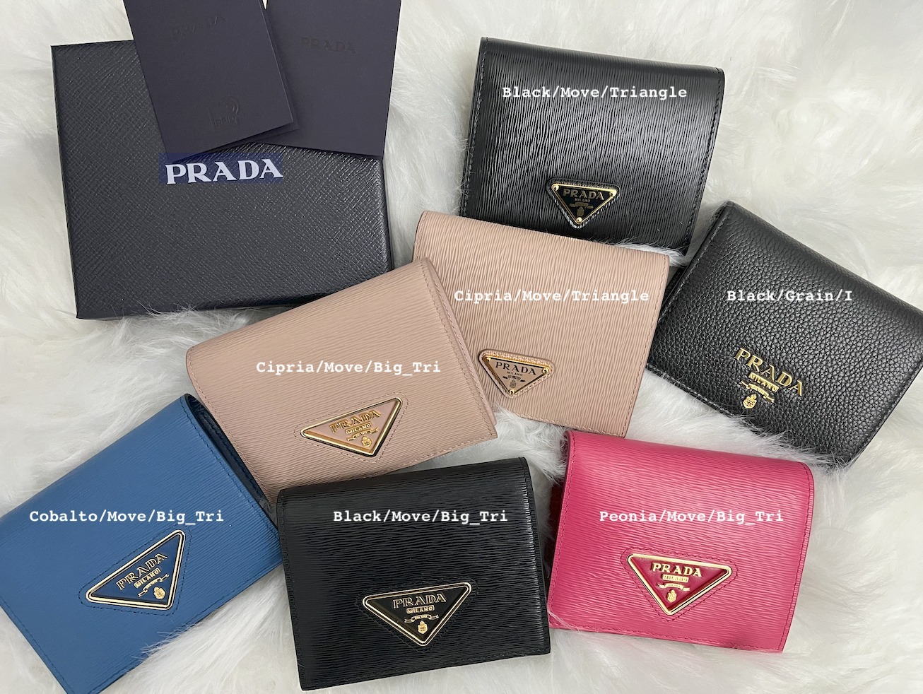 PRADA】VIPセール ♪ Bifold Wallet 二つ折り財布 ♪ (PRADA