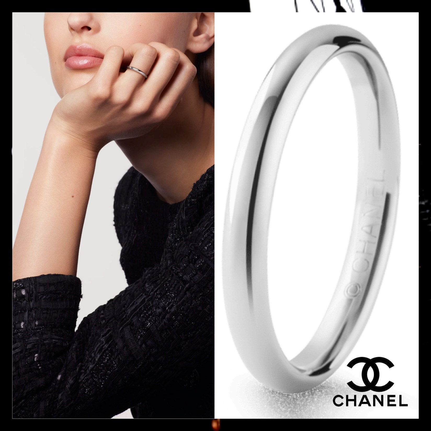 即納！ 【CHANEL シャネル】 ジョン パリジャン マリッジリング