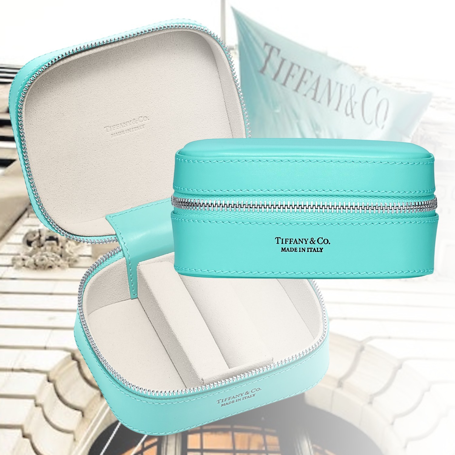 TIFFANY ティファニー Rectangular ジュエリーケース (Tiffany & Co