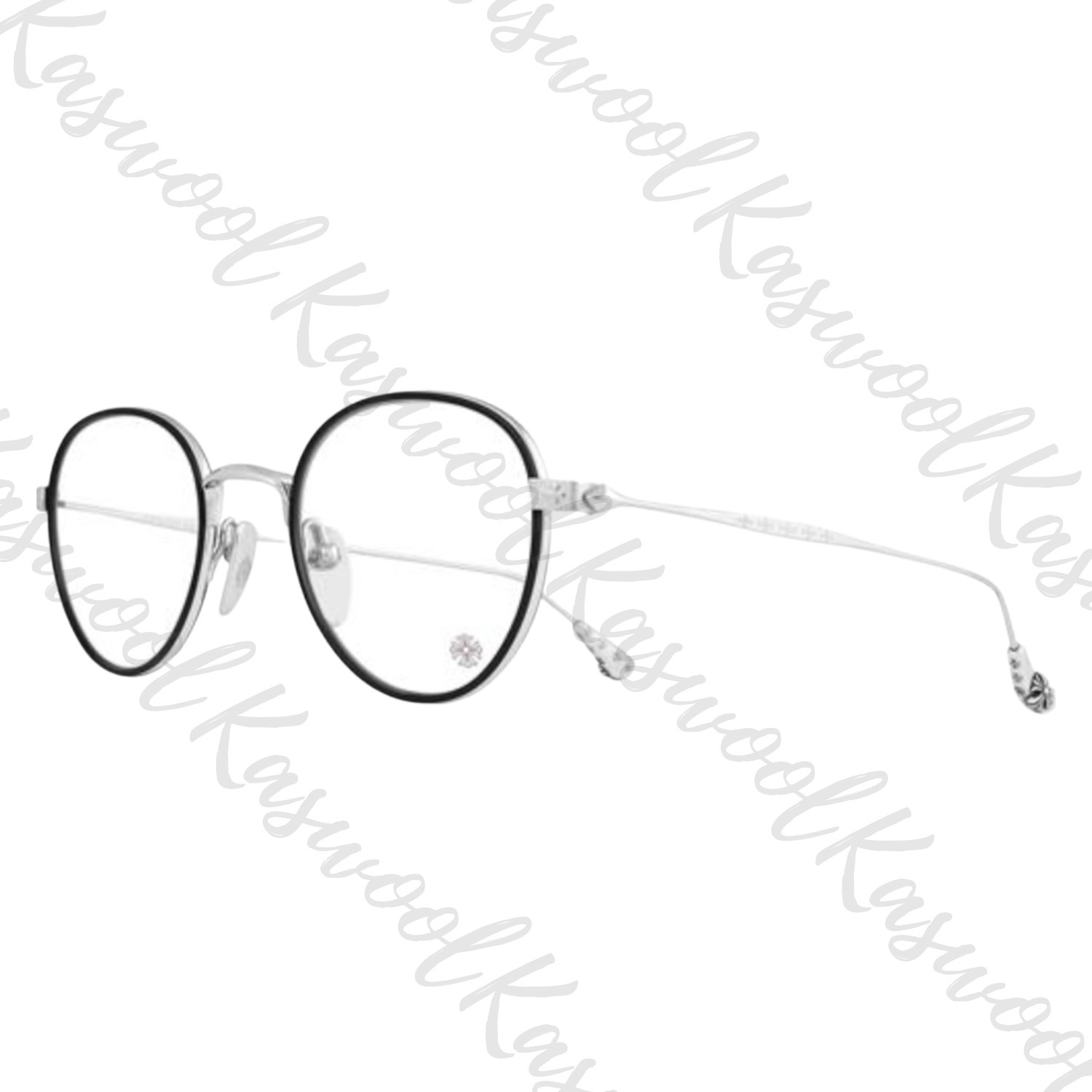 Chrome Hearts クロムハーツ BONE PRONE IV CHプラス メガネ (CHROME