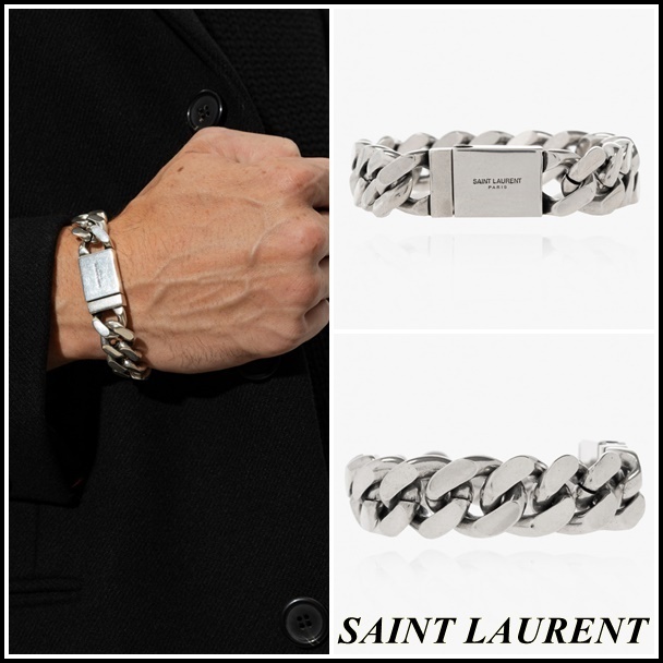 関税込】SAINT LAURENT サンローラン◇チェーン ブレスレット (Saint