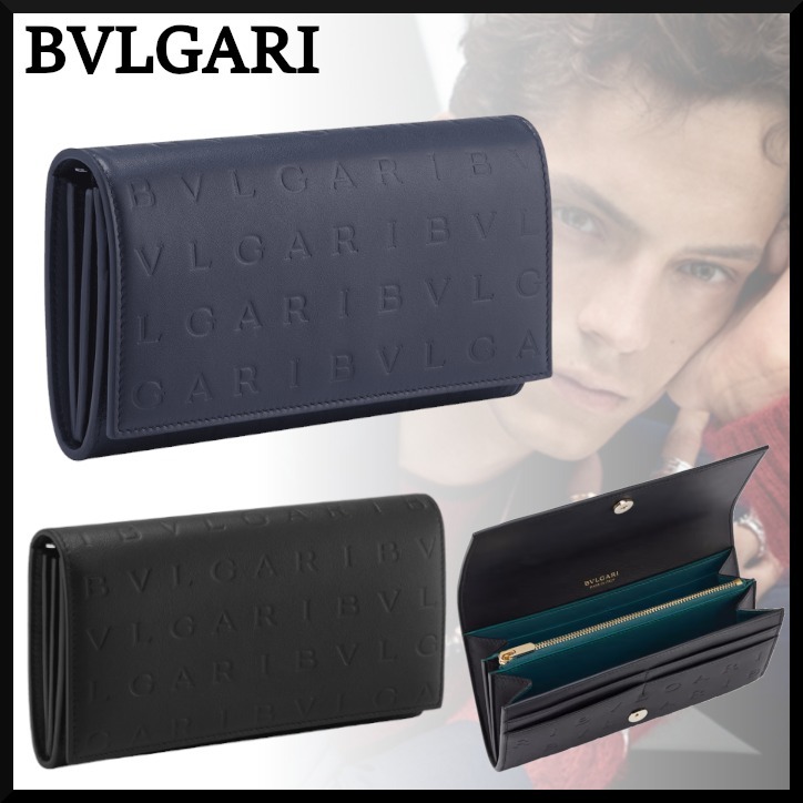 BVLGARI】ブルガリ ロゴ インフィニタム ラージ ウォレット (Bvlgari
